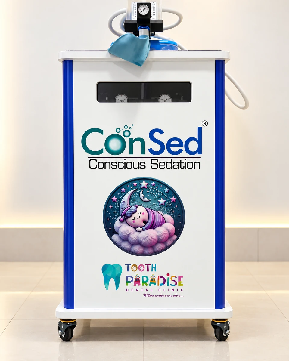 ConSed conscious sedation equipment at Tooth Paradise