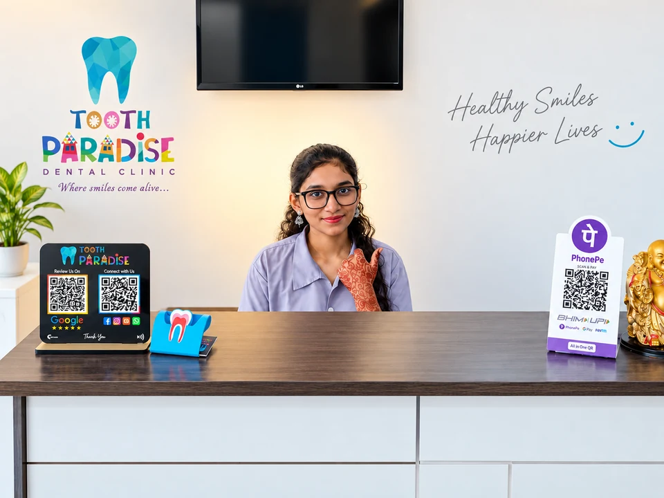 Tooth Paradise reception area